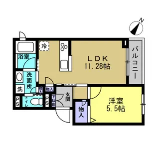 カツラレジデンス【3階】の間取り