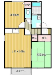 エンペサールせんだいII【1階】の間取り