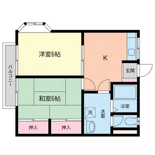 茂木ハイツ【2階】の間取り
