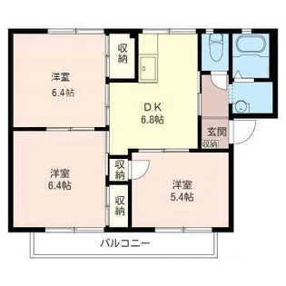 BREMEN駒ヶ原 A【2階】の間取り