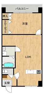 ウィンガーデン【6階】の間取り