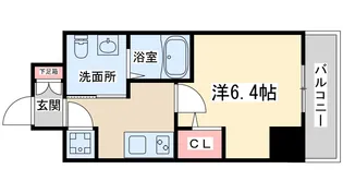 HS梅田イースト【7階】の間取り