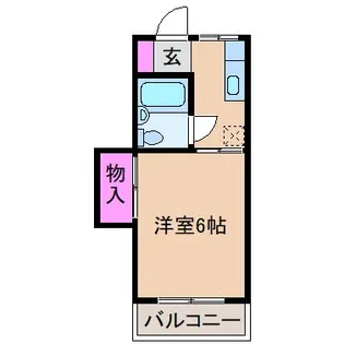 神奈川県横浜市港北区日吉本町2【アパート】の間取り