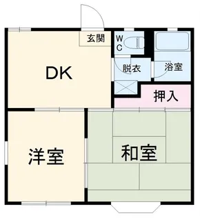 サンダンス・テラスA棟【2階】の間取り