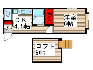 グリ-ンハイツマスダ【2階】の間取り