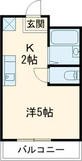 サン・オカベ・5【4階】の間取り