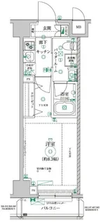 東京都江東区石島【マンション】の間取り