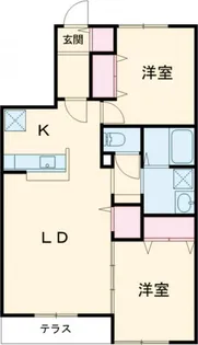 仮称)Novガーデンハウス谷田部 F棟【1階】の間取り