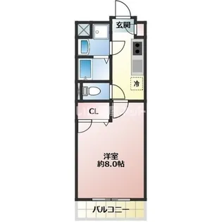 埼玉県富士見市水谷1【マンション】の間取り