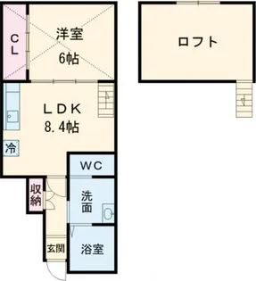 septieme (セッティエム)【1階】の間取り