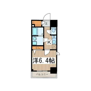 エスリード名古屋STATION WEST【2階】の間取り