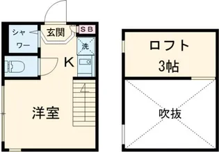 ハーモニーテラス西小岩V【1階】の間取り