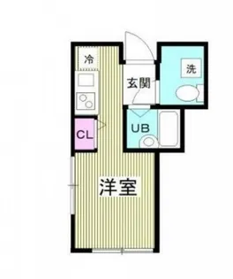 1Rの間取り画像
