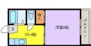 ラナイ【1階】の間取り