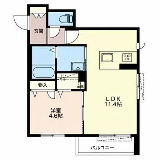 SUN HILLS(サンヒルズ)【1階】の間取り