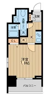 KDXレジデンス板橋本町【8階】の間取り