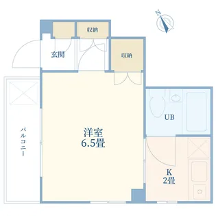 ハイツ田中【1階】の間取り
