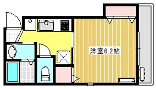 東京都杉並区高円寺南3【アパート】の間取り