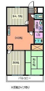 フロント陽光【2階】の間取り