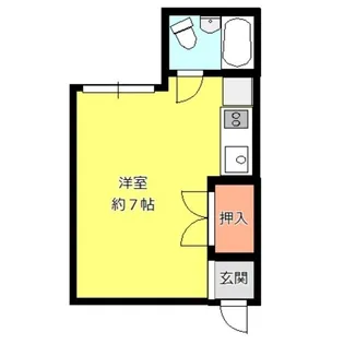 レジデンスおおくぼ【2階】の間取り