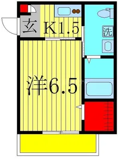 グランビュー船堀【2階】の間取り