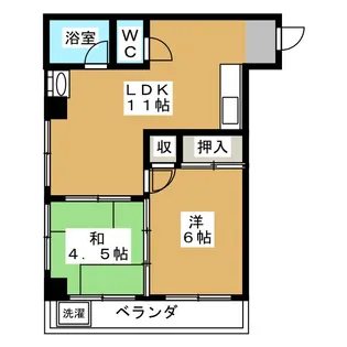 KM松島ビル【3階】の間取り