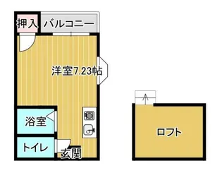 福岡県福岡市中央区伊崎【アパート】の間取り