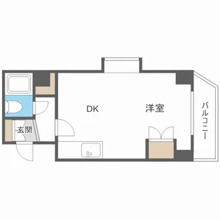 シティハイムN18【7階】の間取り