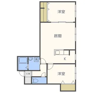 S・U・N287【3階】の間取り