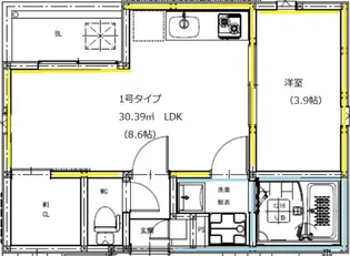 REGALESTきらら【3階】の間取り
