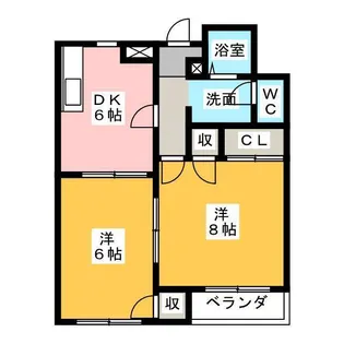 コンフォート【1階】の間取り