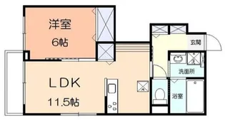 グランルーチェ【1階】の間取り