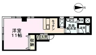 木更津パレス【3階】の間取り