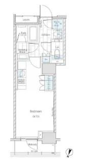 東京都千代田区神田西福田町【マンション】の間取り