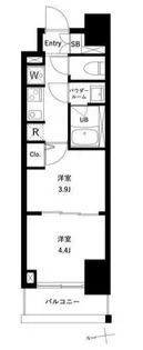 アーバンパーク綾瀬WEST【4階】の間取り
