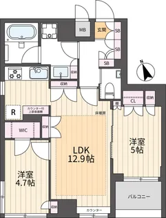 THE 三軒茶屋 HOUSE【2階】の間取り