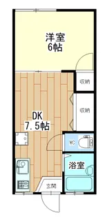 白楽ポピーハウス【2階】の間取り