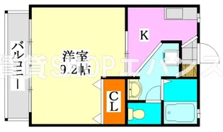 サンパークアドIII【2階】の間取り