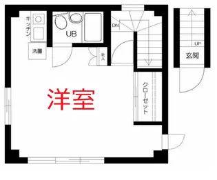 東京都大田区田園調布1【マンション】の間取り