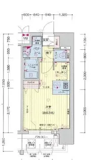 プレサンス大須プライマル【11階】の間取り
