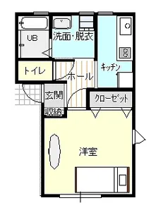 エルウッド15 A棟【1階】の間取り