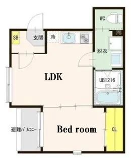 グランフォート【3階】の間取り