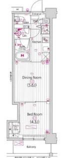 ガーラ・プレシャス練馬【2階】の間取り