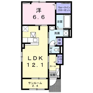 パストラル香音 I【1階】の間取り