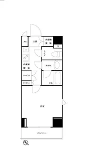 ルーブル三田【4階】の間取り