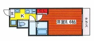 Best Stage赤羽【1階】の間取り