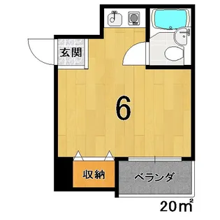 レジデンス西陣21【3階】の間取り