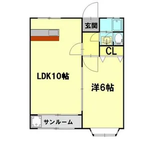 FグランHIROAKI【1階】の間取り