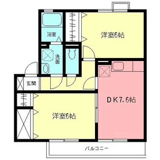 エクセルウィンズII【2階】の間取り
