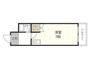 コート上東雲【2階】の間取り